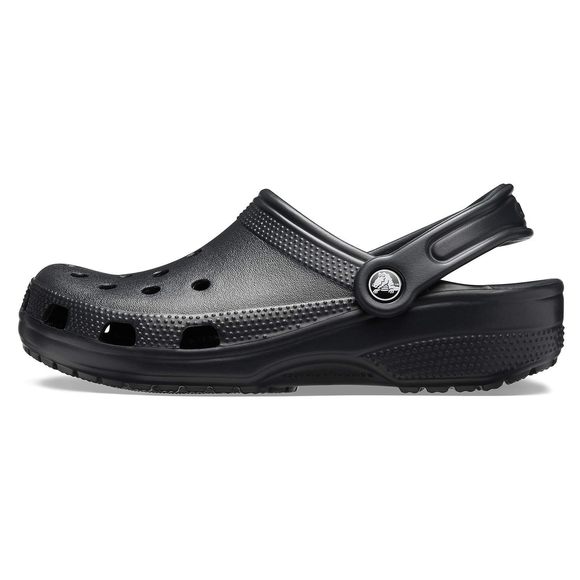 Crocs Unisex-Adult Classic Clogs, Black, 12 Men/14 Women - Picture 1 of 1